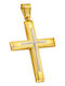 Senzio Belibasakis Men's 14K Gold Cross with Chain