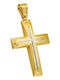 Senzio Belibasakis Men's Gold Cross 14K with Chain