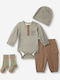 Kids Set with Pants Summer 4 Pieces Green
