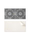 Set of Vinyl Tiles Geometric Print Design 6x60x30 cm