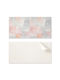 Printed Vinyl Tile Set Bedroom Decoration Geometric Pastel Colors 6x60x30 Pieces