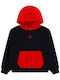 Kinder-Sweatshirt mit Kapuze Schwarz