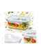 Bimberek Glass White Lunch Box 1.04lt