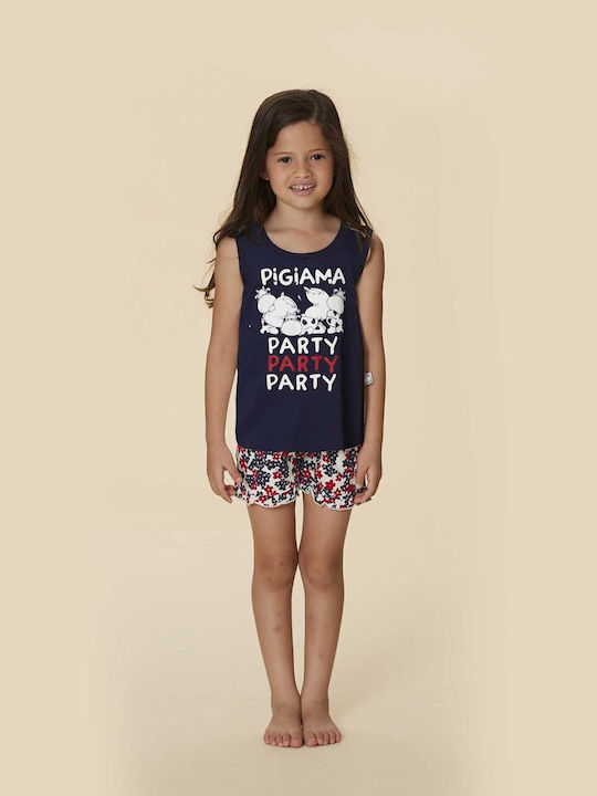 Crazy Farm Kids Nightwear Blue/Red