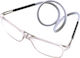 Nea Optiki Nea Optiki Lesebrillen +1.75 mit Magnet in Transparent Farbe MO1040C2175