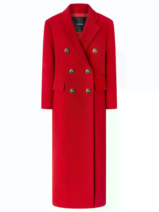 Damenmäntel Rotes Oversized