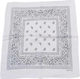 Bandana Paisley White 13298-wh