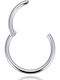 Silver And More Ohrring Reifen Nase aus Stahl 10 x 1mm