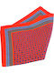 Men's Silky Red Scarf