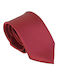Herren Krawatte Seide Monochrom in Burgundisch Farbe