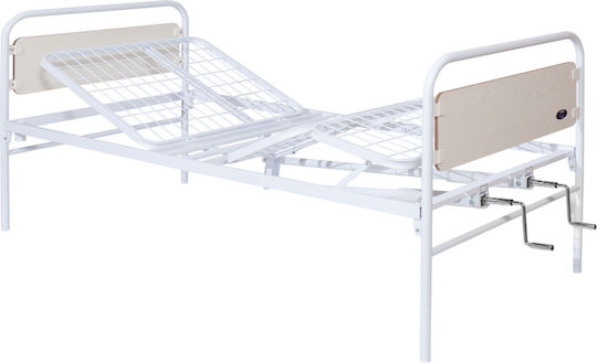 Mobiak Elegant Manual Polyhedron Hospital Bed with Wheels Mattress Backrest Elevation Posted On 0805421