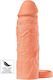 Hidden Desire Inferno Silikon Penisabdeckung Ring 15 Cm Haut