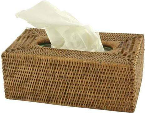 Brown Tissue Holder 25x14x10cm G510