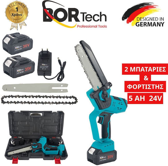 Bortech Battery Pruning Chainsaw Brushless 35V 0.99kg with 10cm Blade