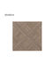 Plastic PVC Floor Sticker French Parquet Type 60x60cm Brown 706