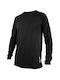 Poc Essential Tricou De Ciclism Munte Pentru Bărbați Mânecă Lungă Negru