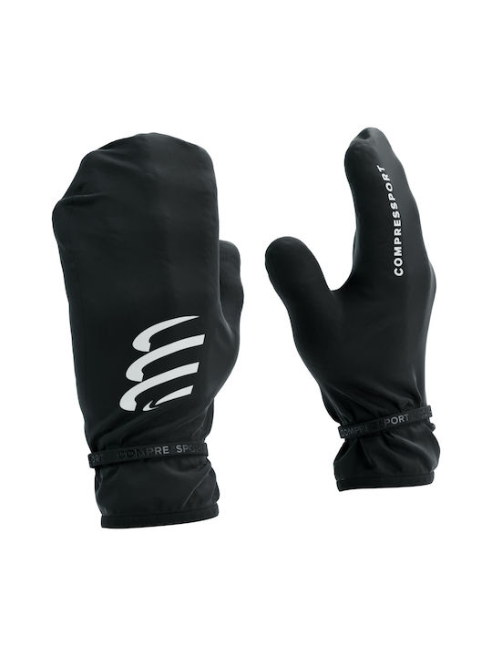 Compressport Mănuși de schi și snowboard pentru bărbați Negre
