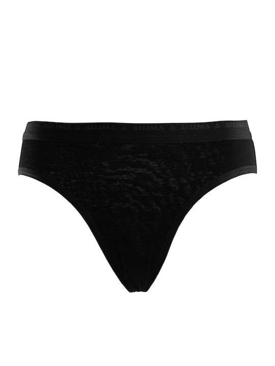 Aclima Damen-Slip Schwarz
