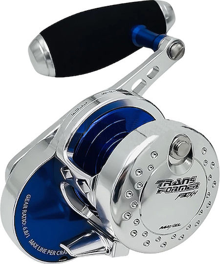 Maxel Transformer Fishing Reel for Slow Jigging / Tai Rubber for Left-Handers