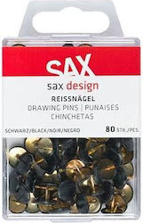 Sax Metal Black Pins 80 Pieces Sax Metal Black Pins 80 Pieces