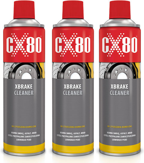 Cx80 Xbrake Cleaner Brake Cleaner Spray Degreaser 600ml X3