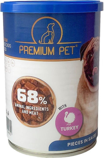 4Vets Nasses Hundefutter Dose mit Türkei 415g