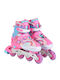 Byox Inline Αυξομειούμενα Rollers Ροζ Παιδικά
