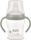Nuk Детска Чашка от Пластмаса Зеленa 150ml за 6m+