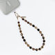 Crong Phone Charm Lanyard Phone Pendant Brown Agate Crgphch20