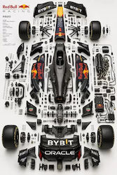 Poster Formula1 Red Bull Racing Rb20 F081 50cm X 70cm-71717pd158860