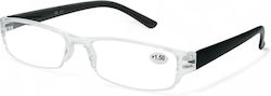 Optosquad Reading Glasses +0.50 In Transparent Colour 140-1
