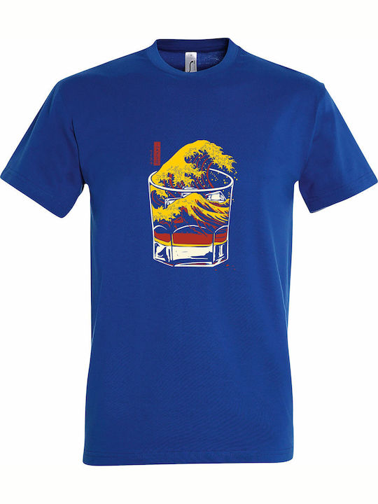 T-shirt Unisex " Great Wave Whiskey Japan Fanar...