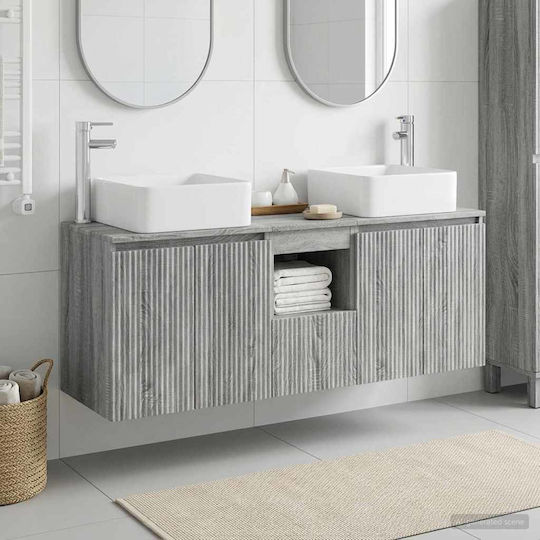 vidaXL vidaXL Bathroom Vanity Unit Without Sink M53xD35xH63cm Grey Sonoma