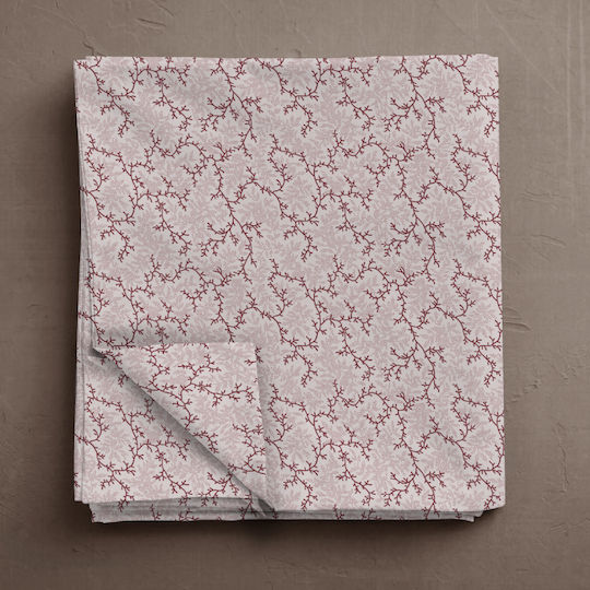 Isadore Lorraine Fresh Line Σετ Σεντόνια Μονά 160x260εκ. Κοραλί (3τμχ)