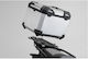 Σετ Βάσης Βαλίτσας Topcase Sw-motech Trax Adv Yamaha Tracer 9 Gt Gt+ 25 Ασημί