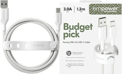 PanzerGlass USB Typ-C Kabel männlich - USB-A 60W PD Silber 1,2 m EM30290 PanzerGlass USB Typ-C Kabel männlich - USB-A 60W PD Silber 1,2 m EM30290