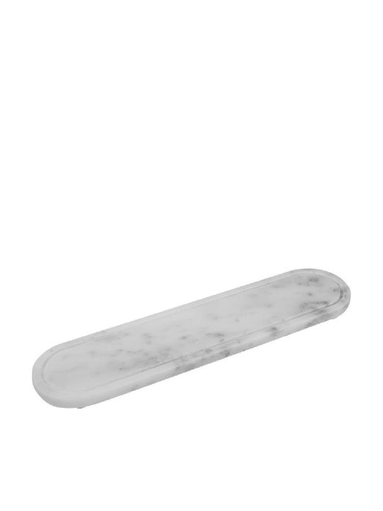 Espiel Espiel Servierplatte aus Marmor 30x7x1cm