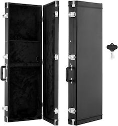 Vevor Hard Electric Guitar Case Wooden Rectangular 1050 Mm Black Tele ST 39" Jxjtyhjxmztej9d7y001v0