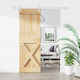 vidaXL Sliding Door Natural White 70 x 210 cm
