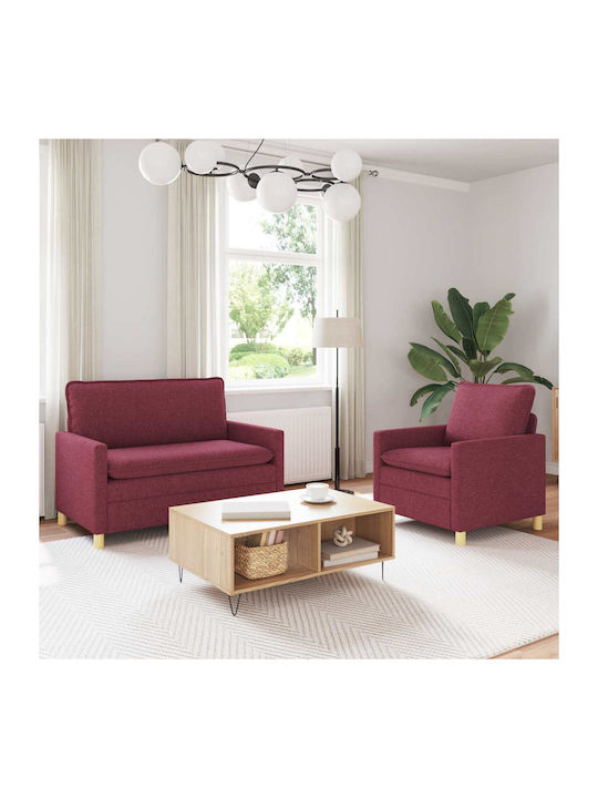 vidaXL Wohnzimmermöbel-Set 2-Sitzer & Sessel
