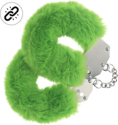 Shots Heavy Duty Handcuffs in Green Color