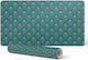 Vinyl Desk Pad Elegant Retro Leaf Design 100x50 Cm