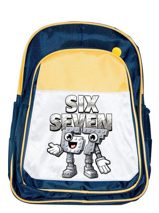 Kindergarten Schulranzen Six-seven Dunkelblauer...