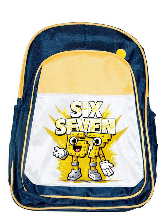 Kindergarten Schulranzen Six-seven Dunkelblauer...