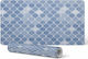 Protective Vinyl Cushion Workspace Geometric De...