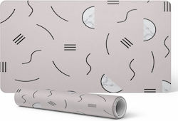 Non-Slip Mouse Pad Gaming Geometric Design 90x4...