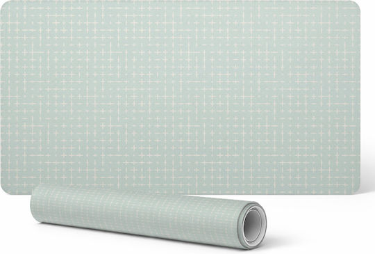 Eleganter Dekorativer Schreibtischunterlage Retro-Design Kreuzstich 90x45 cm