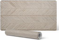 Non-Slip Desk Pad Woven Herringbone Pattern 90x...