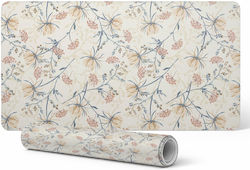 Graphic Desk Pad Home Office Floral Vintage Pat...