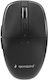 Gembird MUSW2-6B-01 Ασύρματο Εργονομικό Bluetooth Ποντίκι Μαύρο